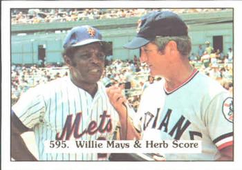 1976 SSPC       595     Willie Mays#{Herb Score CL